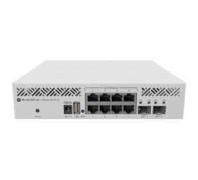MikroTik | Cloud Router Switch | CRS310-8G+2S+IN | Rackmountable | 1 Gbps (RJ-45) ports quantity 8 | SFP+ ports quantity 2