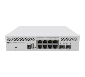 MikroTik | Cloud Router Switch | CRS310-8G+2S+IN | Rackmountable | Gigabit Ethernet (copper) ports quantity 8 | SFP+ ports quantity 2