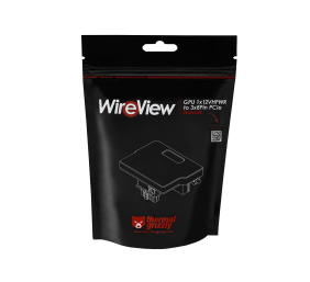 Thermal Grizzly | WireView | GPU 1x12VHPWR to 3x8Pin Normal | Black | N/A