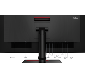 Lenovo | ThinkVision | P34w-20 | 34.14 " | 21:9 | 60 Hz | 4 ms | 3440 x 1440 | 300 cd/m² | HDMI ports quantity 2 | Black | Warranty 36 month(s)