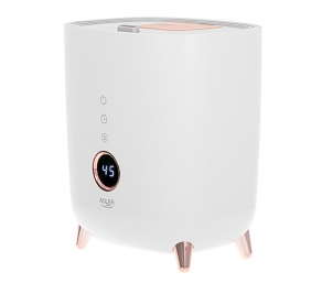 Adler | AD 7972 | Humidifier | 23 W | Water tank capacity 4 L | Suitable for rooms up to 35 m² | Ultrasonic | Humidification capacity 150-300 ml/hr | White