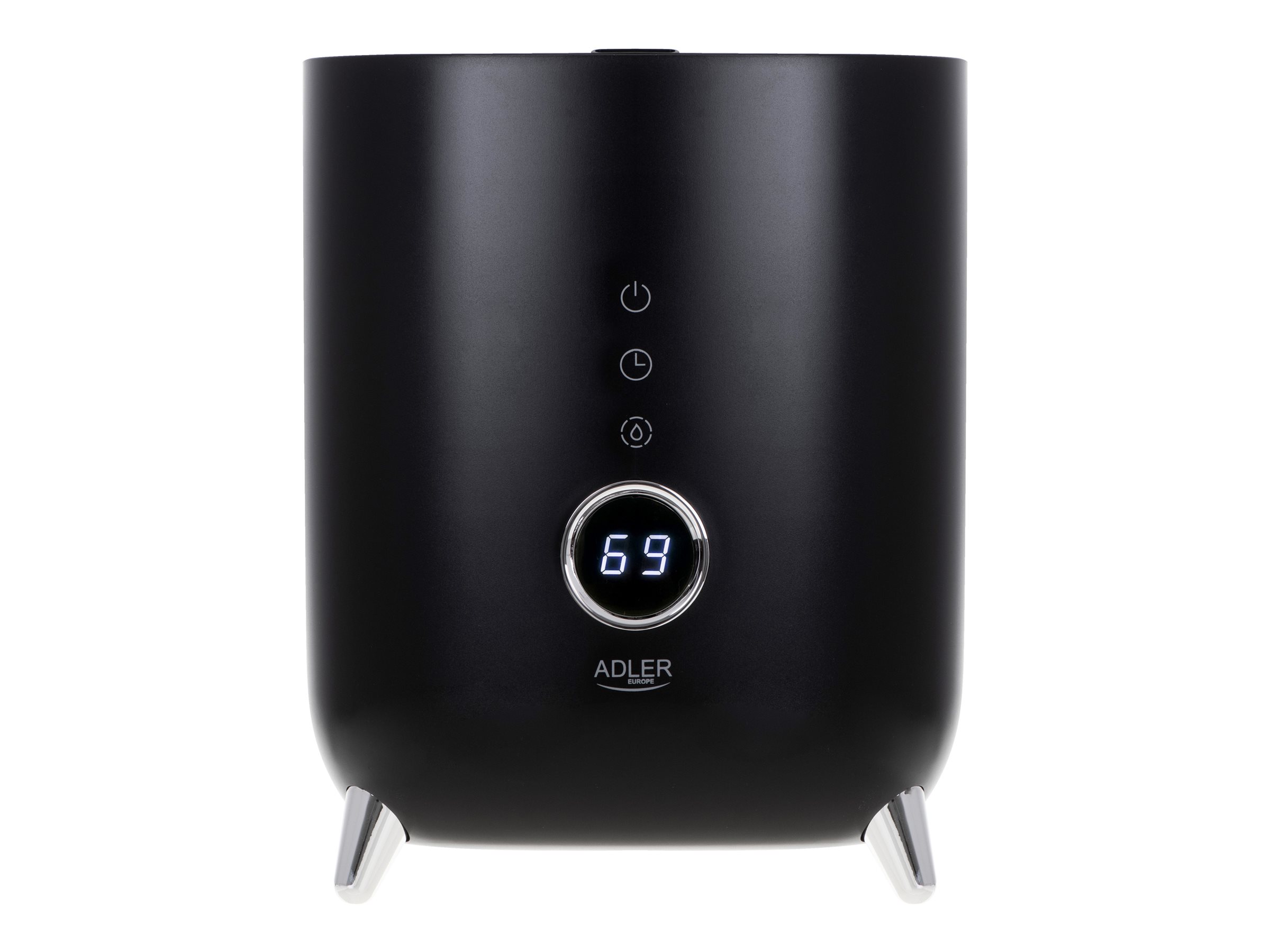 Adler | AD 7972 | Humidifier | 23 W | Water tank capacity 4 L | Suitable for rooms up to 35 m² | Ultrasonic | Humidification capacity 150-300 ml/hr | Black