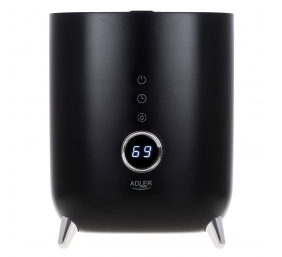 Adler | AD 7972 | Humidifier | 23 W | Water tank capacity 4 L | Suitable for rooms up to 35 m² | Ultrasonic | Humidification capacity 150-300 ml/hr | Black