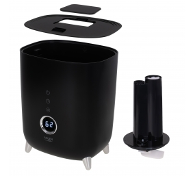 Adler | AD 7972 | Humidifier | 23 W | Water tank capacity 4 L | Suitable for rooms up to 35 m² | Ultrasonic | Humidification capacity 150-300 ml/hr | Black