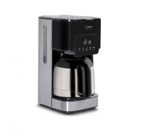 Caso | Coffee Maker with Two Insulated Jugs | Taste & Style Duo Thermo | Drip | 800 W | Black/Stainless Steel