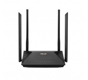 Wireless AX1800 Dual Band Gigabit Router, UK | RT-AX53U | 1201+600 Mbit/s | Ethernet LAN (RJ-45) ports 4 | Mesh Support No | MU-MiMO Yes | No mobile broadband | Antenna type  External antenna x 4 | 36 month(s)