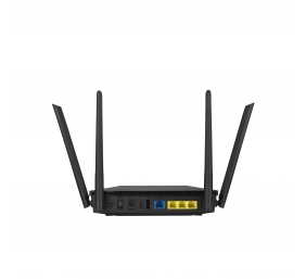 Wireless AX1800 Dual Band Gigabit Router, UK | RT-AX53U | 1201+600 Mbit/s | Mbit/s | Ethernet LAN (RJ-45) ports 4 | Mesh Support No | MU-MiMO Yes | No mobile broadband | Antenna type  External antenna x 4 | 36 month(s)