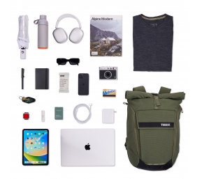 Thule | Backpack 24L | PARABP-3116 Paramount | Backpack | Soft Green | Waterproof