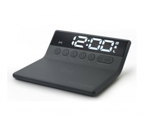 Muse | Radio with a wireless charger | M-168 WI | Black | Portable
