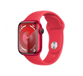 Apple Watch Series 9 GPS + Cellular 41mm (PRODUCT)RED Aluminium Case with (PRODUCT)RED Sport Band - M/L