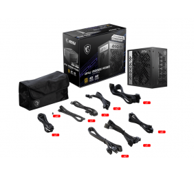 MSI PSU | MPG A1000G PCIE5 | 1000 W