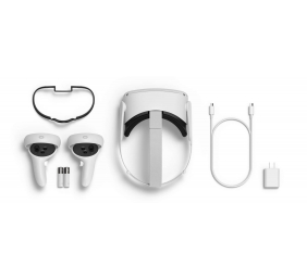 Oculus Meta Quest 2 Virtualios realybės sistema, 256GB, Balta