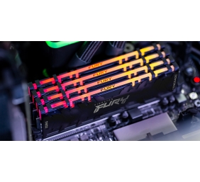 Kingston Fury Renegade RGB memory, DDR4, 32 GB, 3600MHz, CL18 (KF436C18RB2A/32) | Kingston