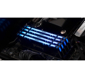Kingston Fury Renegade RGB memory, DDR4, 32 GB, 3600MHz, CL18 (KF436C18RB2A/32) | Kingston