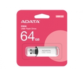 ADATA | USB Flash Drive | C906 | 64 GB | USB 2.0 | White