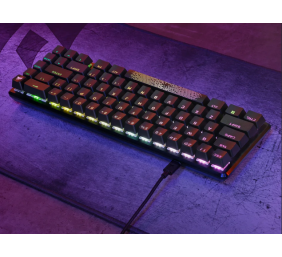 Corsair | K65 PRO MINI RGB | Black | Mechanical Gaming Keyboard | Wired | NA | USB Type-A | 600 g | OPX