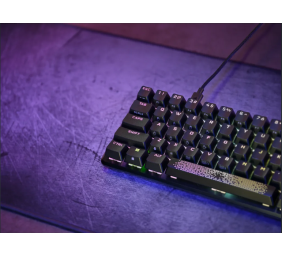 Corsair | K65 PRO MINI RGB | Black | Mechanical Gaming Keyboard | Wired | NA | USB Type-A | 600 g | OPX