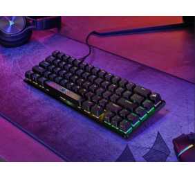 Corsair | K65 PRO MINI RGB | Black | Mechanical Gaming Keyboard | Wired | NA | USB Type-A | 600 g | OPX