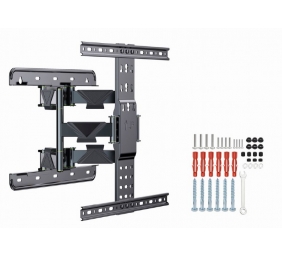 Gembird | Wall mount | WM-65ST-01 | Tilt, Swivel | 32-65 " | Maximum weight (capacity) 36.4 kg | Black