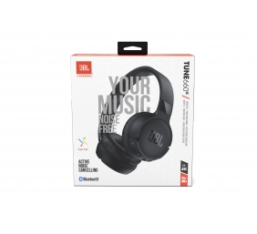 JBL Tune 660NC Belaidės ausinės, Bluetooth, 3.5mm jack, Juoda
