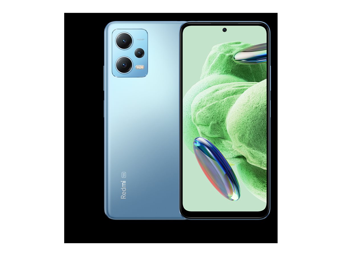 Xiaomi Redmi Note 12 5G Ice Blue 6.67 " AMOLED Qualcomm SM4375 Snapdragon 4 Gen 1 (6 nm) Internal RAM 4 GB 128 GB MicroSDXC Dual SIM Nano-SIM 5G 4G Main camera 48+8+2 MP Secondary camera 13 MP Android 12 5000  mAh