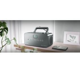 Muse | Portable Bluetooth, Radio CD/MP3 Player With USB | M-30BT | Bluetooth | Black | Portable | Wireless connection