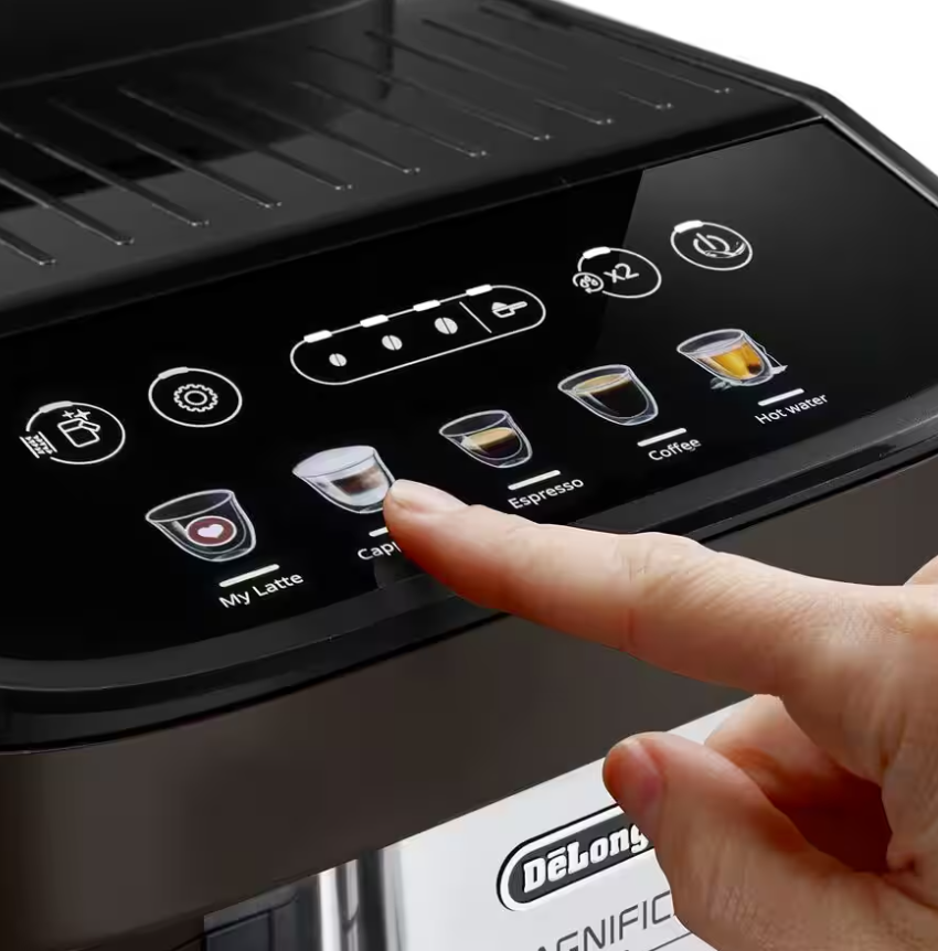 Delonghi | Coffee Maker | ECAM293.61 BW Magnifica Evo | Pump pressure 15 bar | Built-in milk frother | Fully automatic | 1450 W | Black
