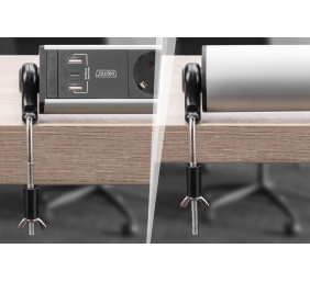 Digitus | Office Power Strip | DA-70624 | Silver/Black