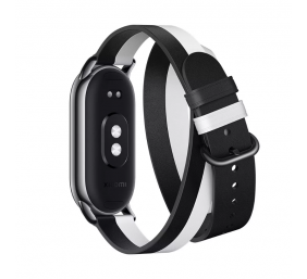 Xiaomi | Smart Band 8 Double | Black/White | PU coated leather | Total length: 140-180mm