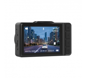 Navitel | Dashcam with high-quality shooting, digital speedometer, and GPS-informer | R500 GPS | IPS display 2.35''; 480х320 | GPS (satellite) | Maps included