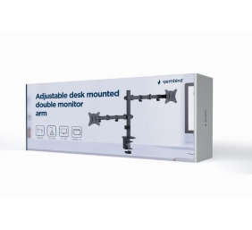 GEMBIRD Adjustable desk mounted double