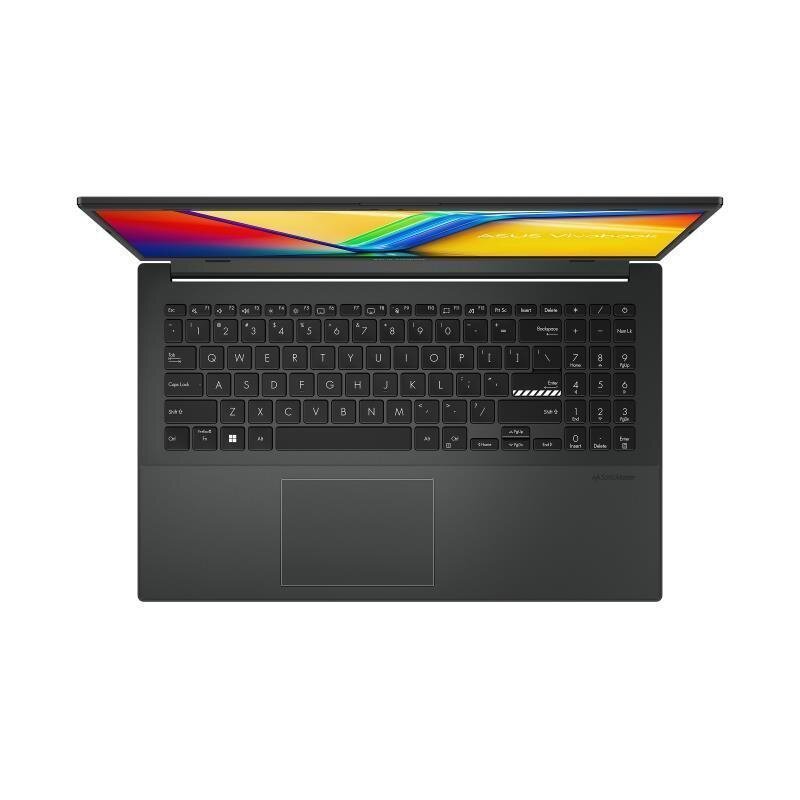 Asus | Vivobook E1504FA-BQ184W | Black | 15.6 " | IPS | FHD | 1920 x 1080 pixels | 60 Hz | Non-Glare | AMD Ryzen 3 | 7320U | 8 GB | DDR5 | Solid-state drive capacity 512 GB | AMD Radeon Graphics | Windows 11 Home in S Mode | 802.11ax | Keyboard language E