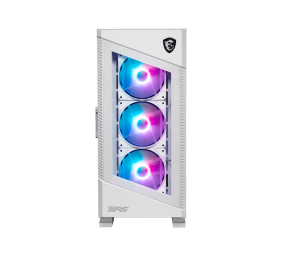 MSI MPG VELOX 100R White PC Case, Mid-Tower, USB 3.2, Audio-out, Mic-in | MSI