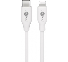 Goobay | Lightning - USB-C USB charging and sync cable | USB-C to Lightning Apple Lightning male (8-pin) | USB-C male