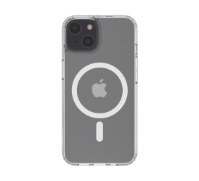 Belkin | SheerForce Magnetic Anti-Microbial Protective Case | Protective Case | Apple | iPhone 14 | N/A | Transparent | Protect your new iPhone 14 with a MagSafe-compatible, magnetic phone case. The clear, UV light-resistant material prevents discoloratio