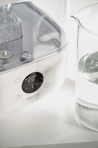 Camry | CR 7973w | Humidifier | 23 W | Water tank capacity 5 L | Suitable for rooms up to 35 m² | Ultrasonic | Humidification capacity 100-260 ml/hr | White