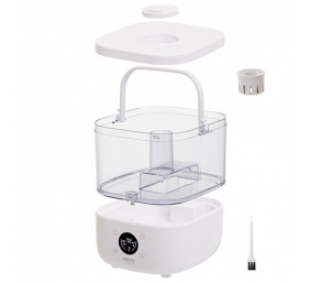 Camry | CR 7973w | Humidifier | 23 W | Water tank capacity 5 L | Suitable for rooms up to 35 m² | Ultrasonic | Humidification capacity 100-260 ml/hr | White