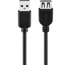 Goobay | USB 2.0 Hi-Speed Extension Cable | USB to USB | 0.3 m