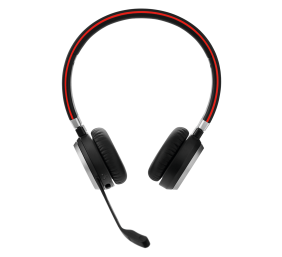 Jabra Evolve 65 SE UC Stereo Belaidės ausinės su mikrofonu, Bluetooth, Charging Stand