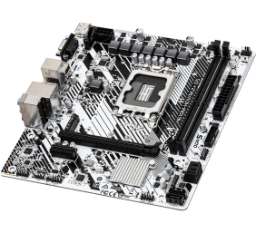 ASRock | H610M-HDV/M.2+ D5 | Processor family Intel | Processor socket LGA1700 | DDR5 DIMM | Supported hard disk drive interfaces SATA3, M.2 | Number of SATA connectors 4