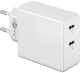 Goobay | 61758 | Dual USB-C PD Fast Charger (36 W)