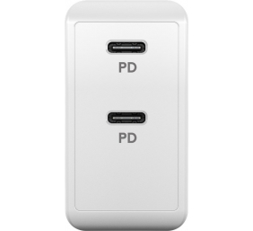 Goobay | 61758 | Dual USB-C PD Fast Charger (36 W)