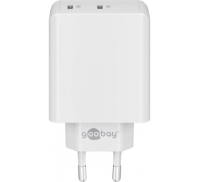 Goobay | 61758 | Dual USB-C PD Fast Charger (36 W)