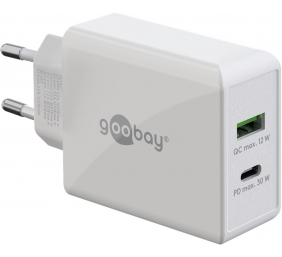 Goobay | 61674 | Dual USB-C PD Fast Charger (30 W)