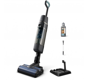 Philips 7000 series AquaTrio Cordless Wet and Dry vacuum cleaner XW7110/01, Up to 25 minutes and 180 m² cleaning, Automatic self-cleaning