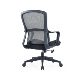 Up Up Darwin ergonominė biuro kėdė Juoda, Juodas audinys + Pilkas tinklelis