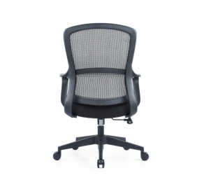Up Up Darwin ergonominė biuro kėdė Juoda, Juodas audinys + Pilkas tinklelis