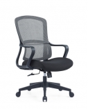 Up Up Darwin ergonominė biuro kėdė Juoda, Juodas audinys + Pilkas tinklelis