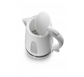 Gorenje | Kettle | K17WE | Electric | 2200 W | 1.7 L | Plastic + metal | 360° rotational base | White