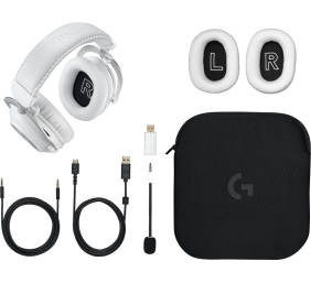LOGI PRO X 2 LIGHTSPEED Wl Headset WHITE
